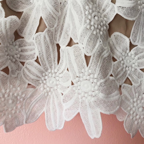 Stone Cold Fox Texas Tube Lace Peplum Top - Picture 4 of 4